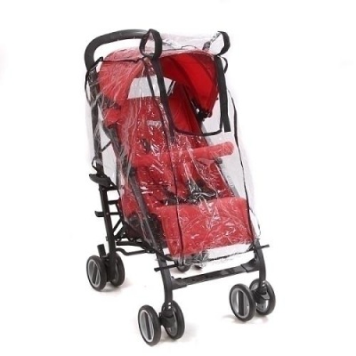 Дождевик для прогулочной коляски-трости полиэтиленовый Маленькая Прогулка 014В Bambola